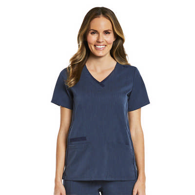 MATRIX PRO - CONTRAST DOUBLE V - NECK TOP